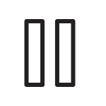 Pause SVG Icon